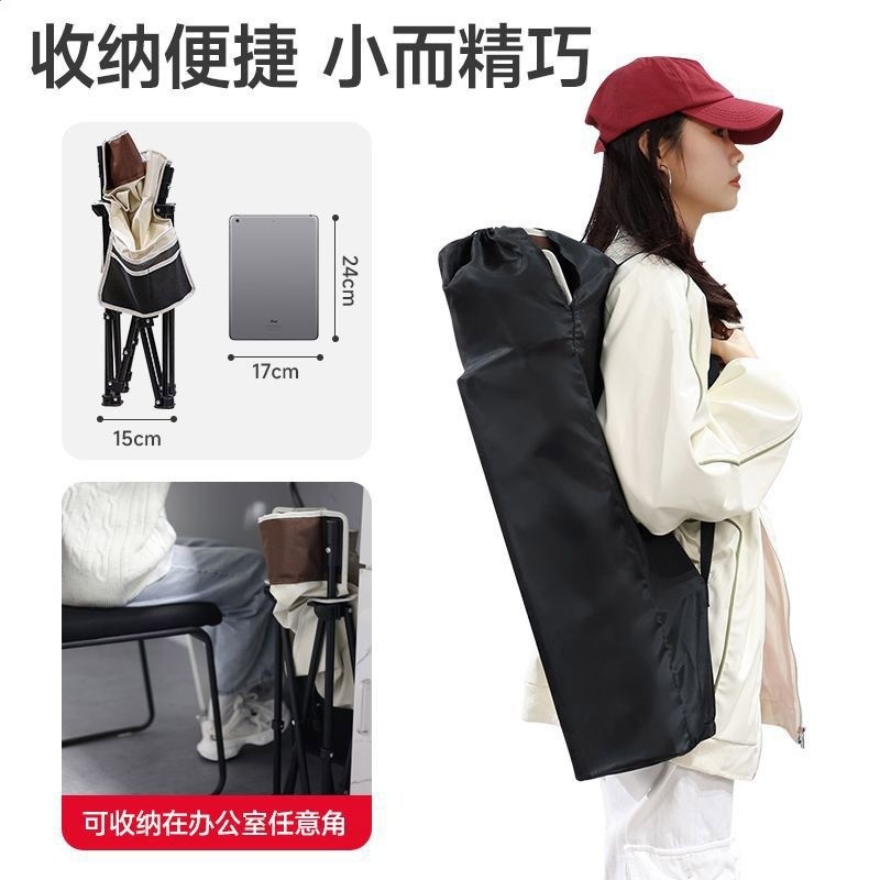 摺疊椅午休椅子坐躺兩用摺疊躺椅行動式迷你午睡摺疊椅-細節圖2