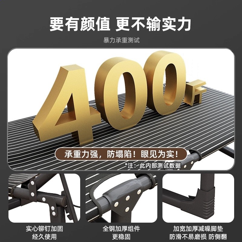 摺疊床單人家用簡易辦公午休神器辦公室成人午睡戶外小床陪護躺椅-細節圖4