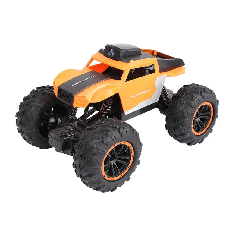 1:18 合金攝像攀爬車橙色 023