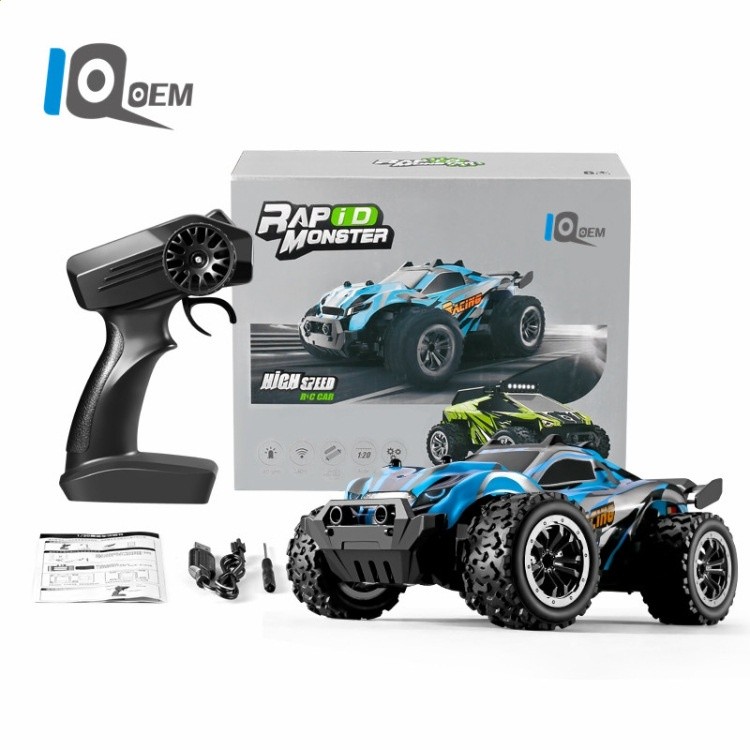 IQ0EM 2.4G跨境1:20越野特技車高速遙控車玩具車兒童漂移汽車男孩-細節圖2