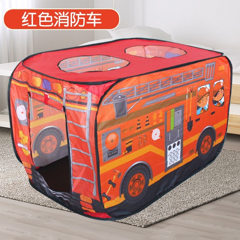 紅色消防車帳篷