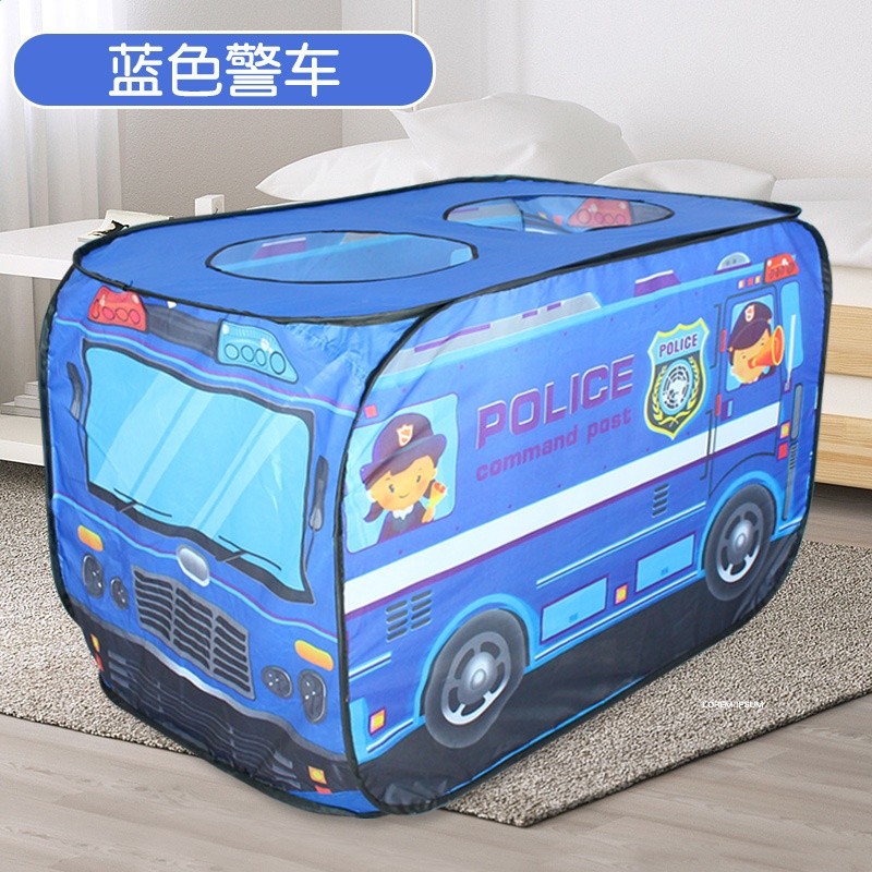 抖音同款兒童戶外摺疊汽車帳篷遊戲屋海洋球池過家家消防警車玩具-規格圖5