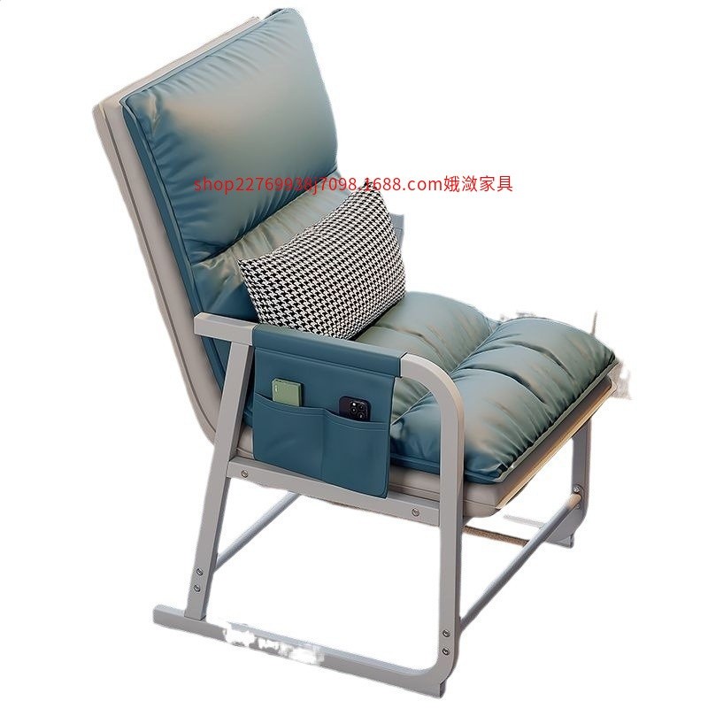 電腦椅子家用女生臥室靠背辦公室摺疊躺椅舒服久坐宿舍懶人沙發椅-細節圖5