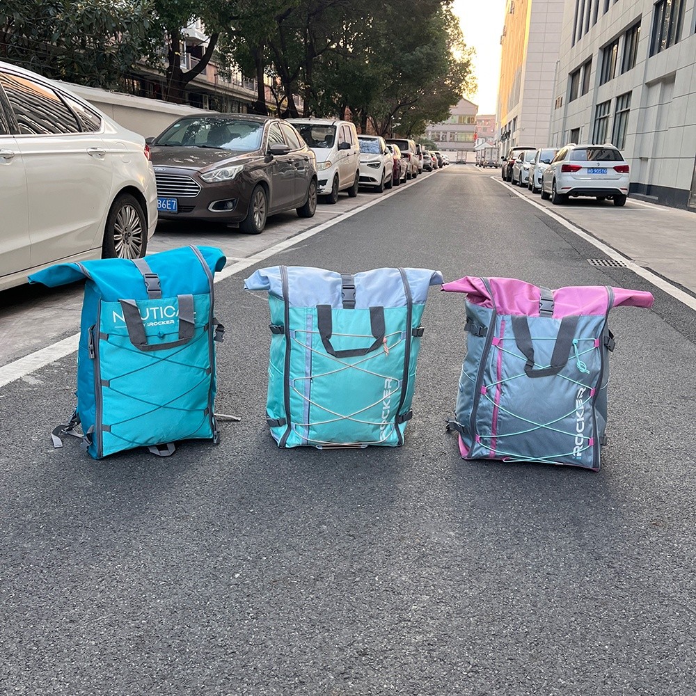 出澳洲！大的驚人！100L極限運動戶外超大裝備包槳板包卷頂雙肩包-細節圖2