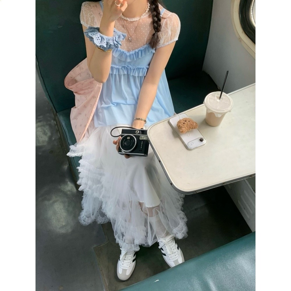 白色長裙