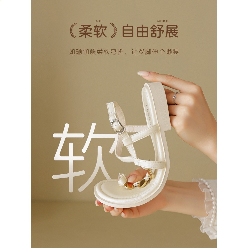 奧古獅登運動涼鞋女外穿夏2026新款配裙子沙灘鞋高階感百搭涼拖鞋-細節圖4