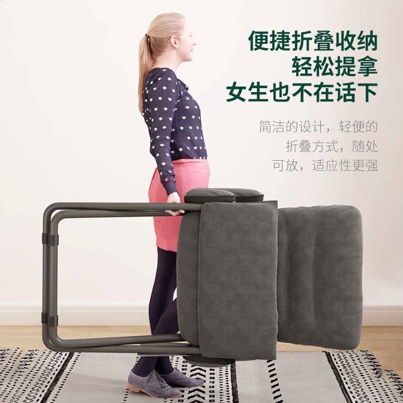 懶人沙發舒適久坐靠背椅摺疊躺椅單人椅午休椅臥室宿舍懶人椅工廠-細節圖4