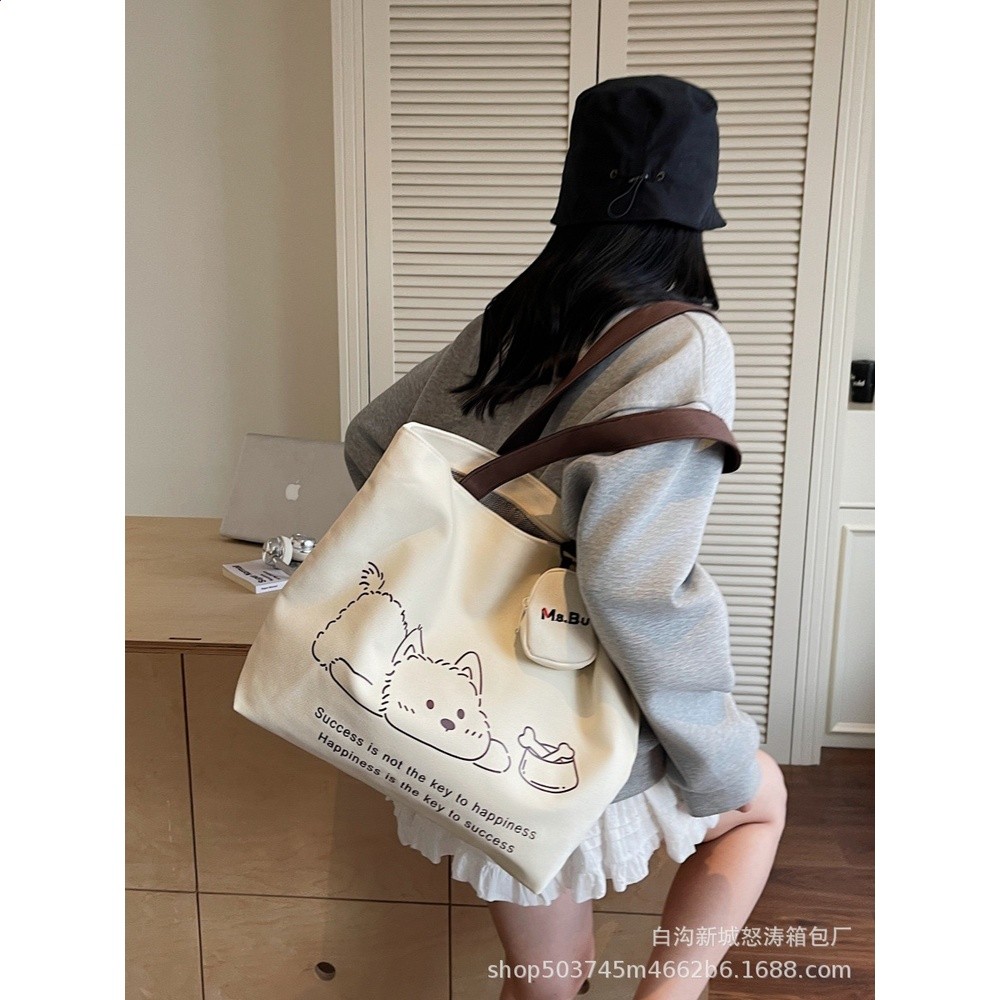 可愛帆布袋手提包上班外出小拎包女便當袋廠家現貨帆布包印logo-細節圖4