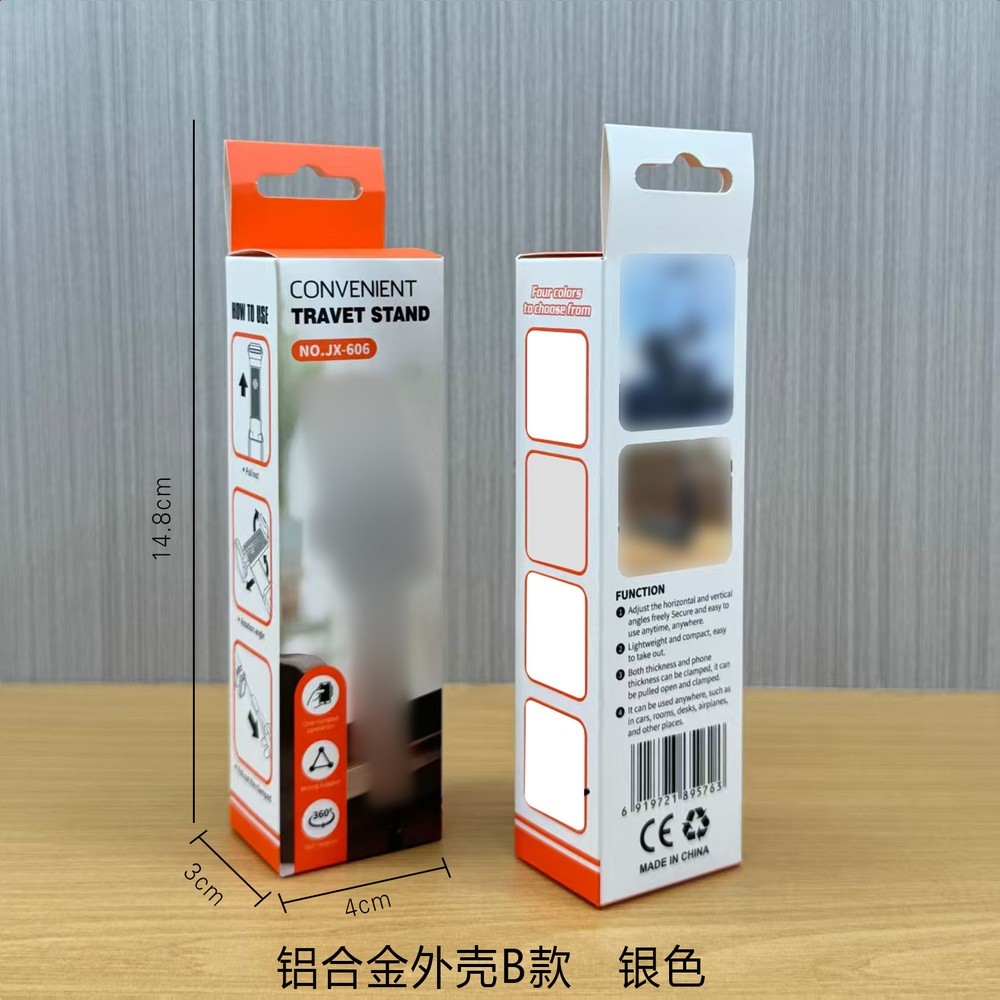 鋁合金V型手機支架桌面摺疊行動式V夾直播平板金屬支撐架跨境新款-規格圖5