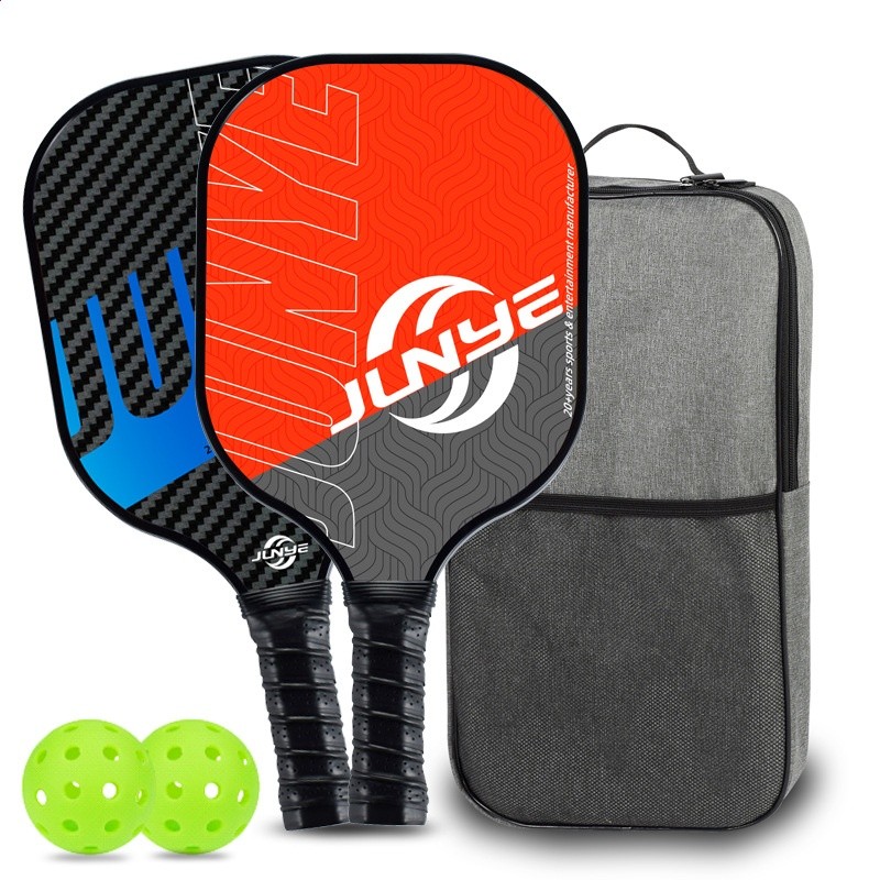 定製匹克球球拍pickleball洞洞玻璃碳纖維球拍皮克球沙灘拍全套裝-細節圖2