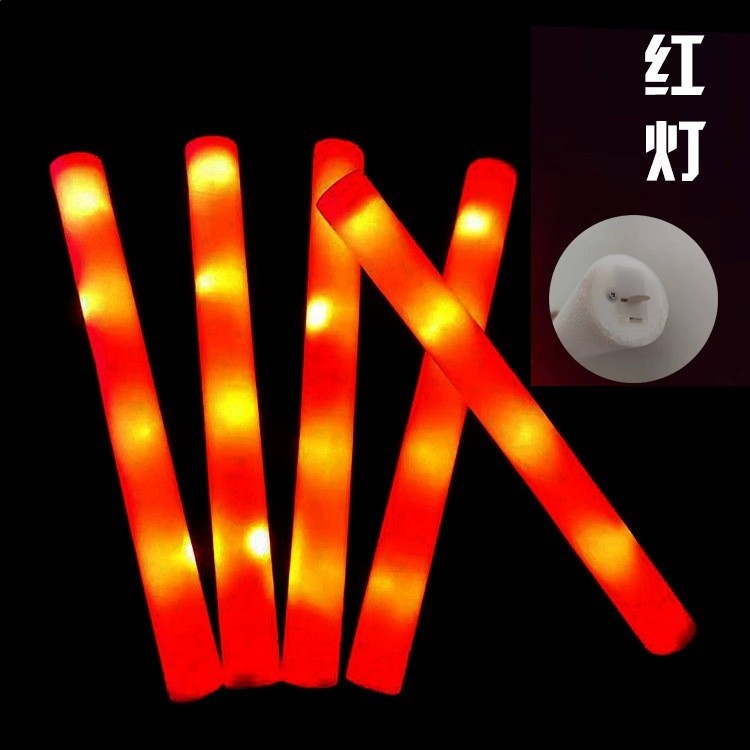 電子七彩玩具海綿棒泡沫發光棒演唱會應援酒吧助威道具批發炫酷-規格圖5