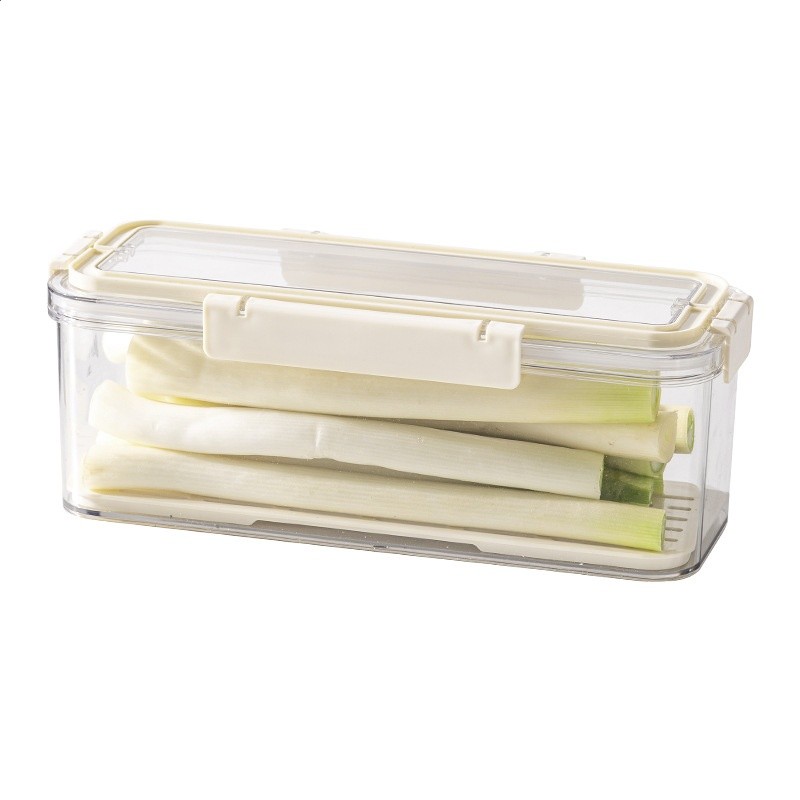 小蔥香菜保鮮盒冰箱收納盒食品級蔥薑蒜掛麵條蔬菜整理儲物用神器-細節圖5