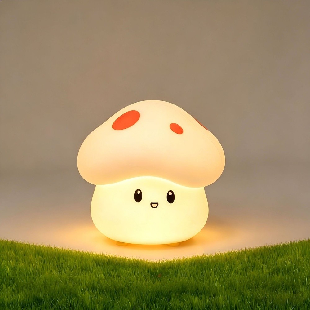 卡通鴨子感應矽膠夜燈 親膚軟膠兒童睡眠燈閨蜜情侶禮物工廠直供-細節圖4