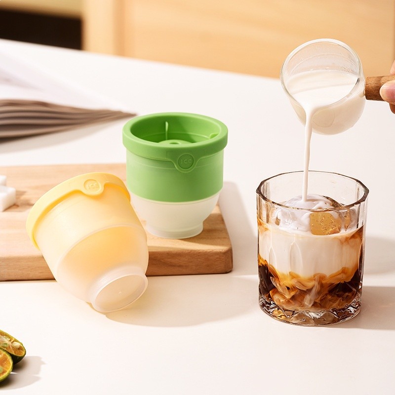 矽膠冰球模具家用食品級冰塊製作神器速凍脫膜易圓球冰格模型批發-細節圖4