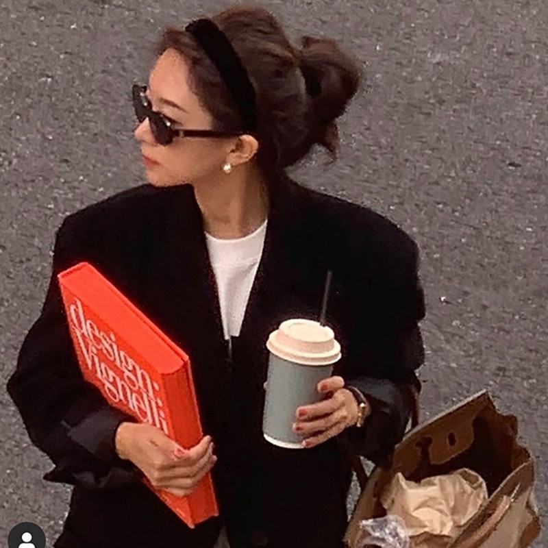 大小珍珠耳釘女時尚百搭質感高階感輕奢耳針2022年新款潮耳飾飾品-細節圖4