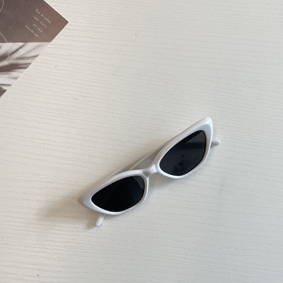 艾摩貝貝2026春夏兒童貓眼太陽鏡男女童樹脂眼鏡寶寶時髦裝飾墨鏡-規格圖5
