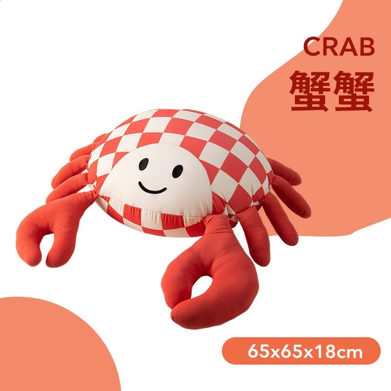 蟹蟹涼感抱枕.