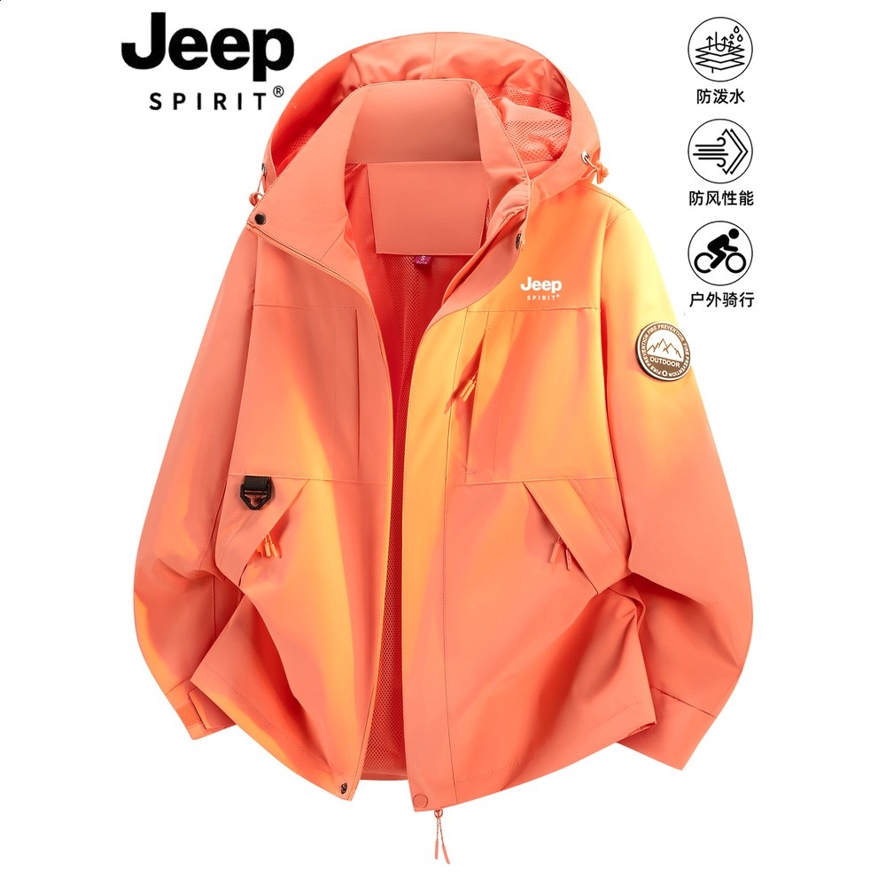Jeep秋冬衝鋒衣女小個子超好看三合一兩件套防水戶外外套2026新款-細節圖3