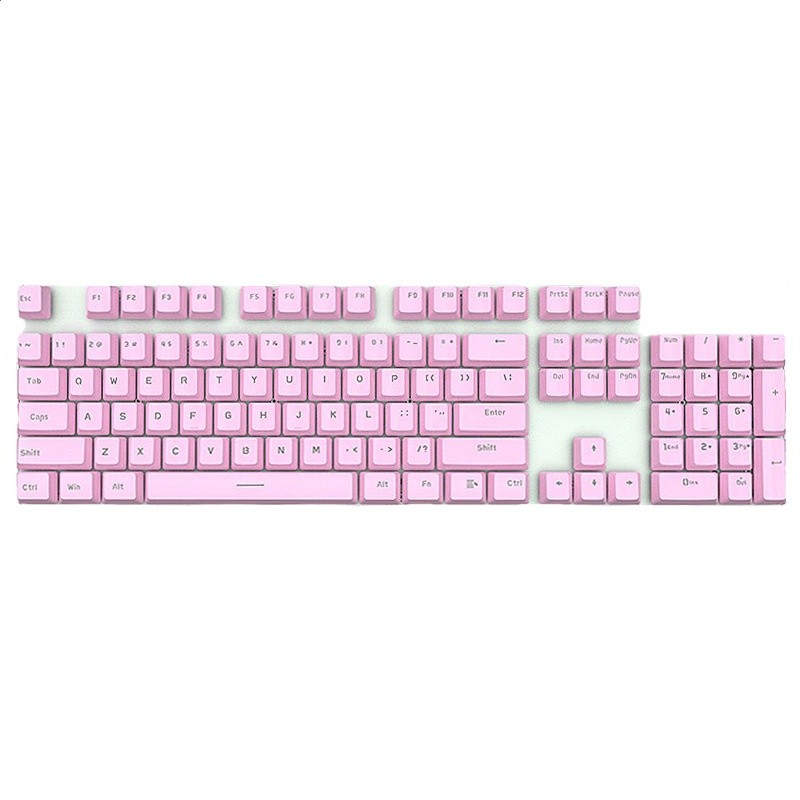 ABS雙色注塑機械鍵盤鍵帽keycap字元透光彩色61/87/104/108鍵通用-規格圖5