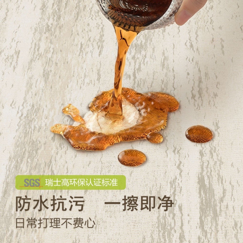 地毯客廳奶油風新款簡約高階素色加厚地毯臥室床邊毯防水耐髒地墊-細節圖4