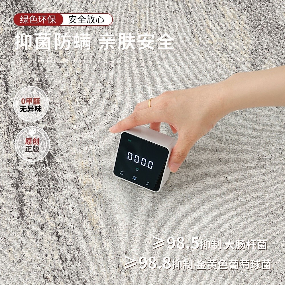 門墊輕奢腳墊門口防滑耐髒純色入戶門玄關地毯家用高階入戶門地墊-細節圖4