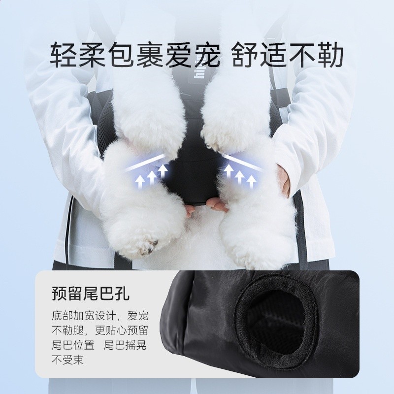 寵物包四季通用胸前包狗狗雙肩揹包外出攜帶包中小型犬騎行包貓包-細節圖3