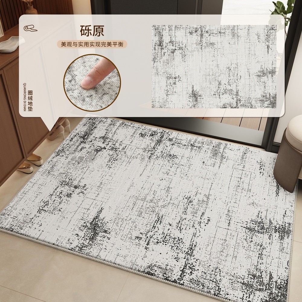 入戶門地墊高階感進門耐髒防滑腳墊耐髒家用門墊門口免洗玄關地毯-規格圖5