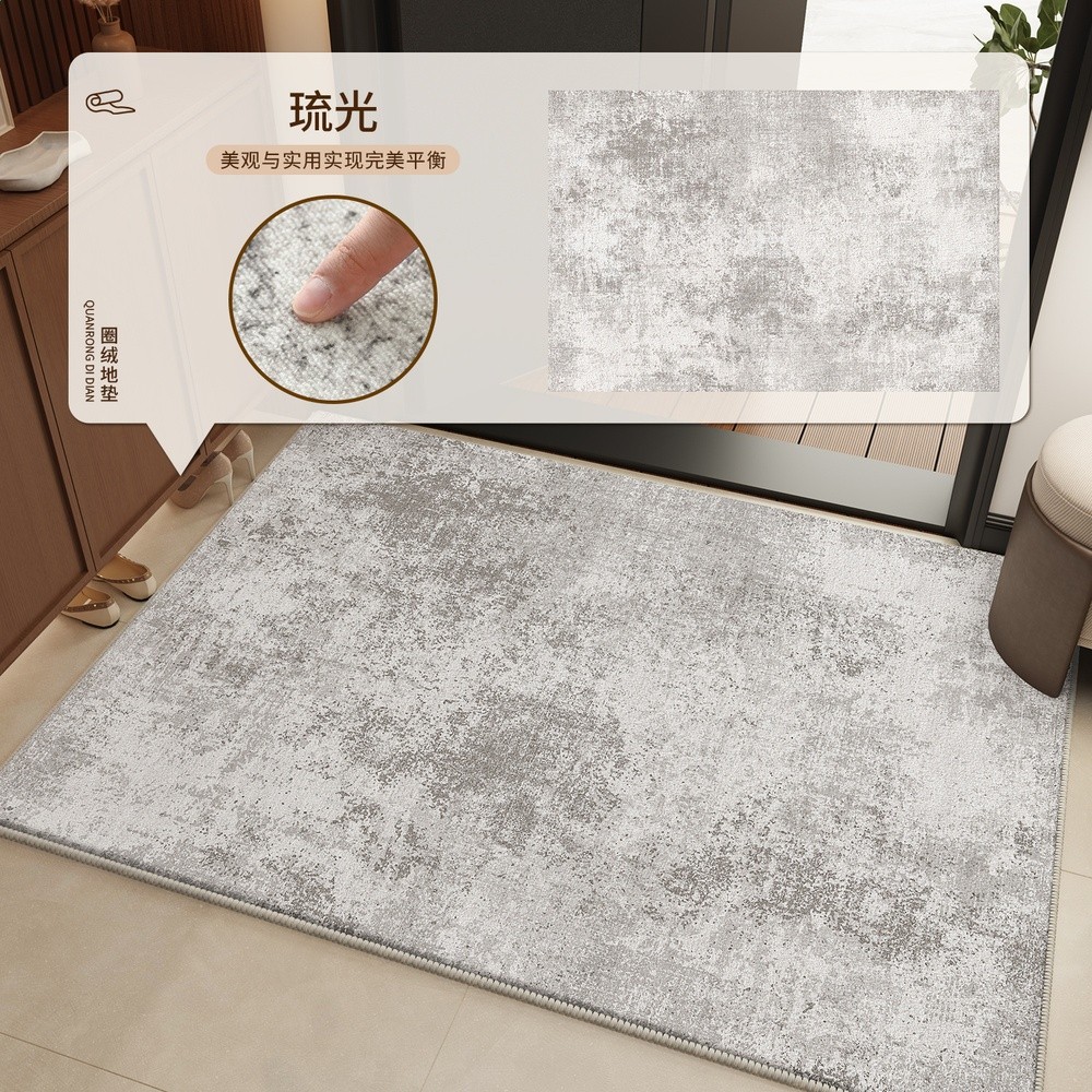 入戶門地墊高階感進門耐髒防滑腳墊耐髒家用門墊門口免洗玄關地毯-規格圖5