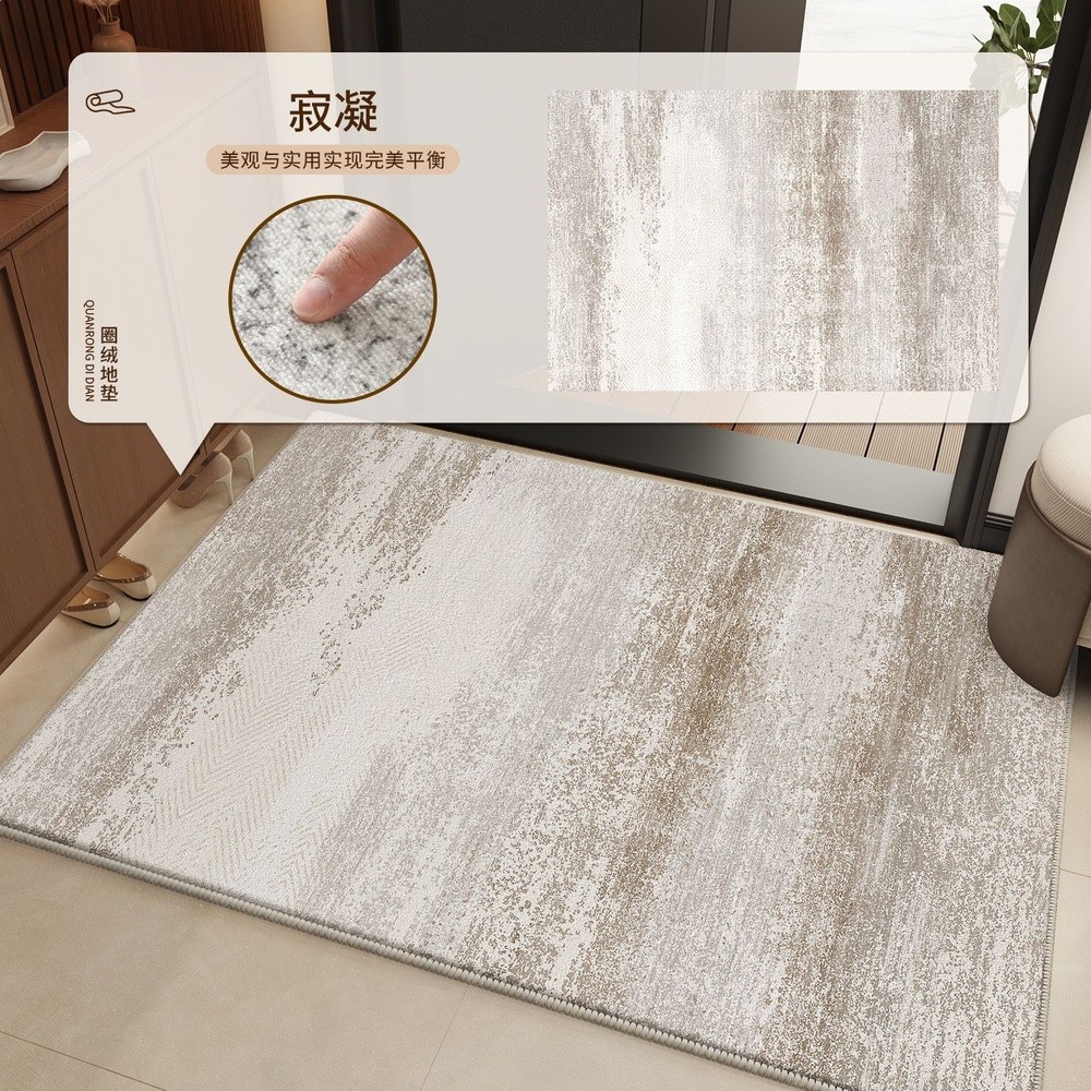 入戶門地墊高階感進門耐髒防滑腳墊耐髒家用門墊門口免洗玄關地毯-規格圖5