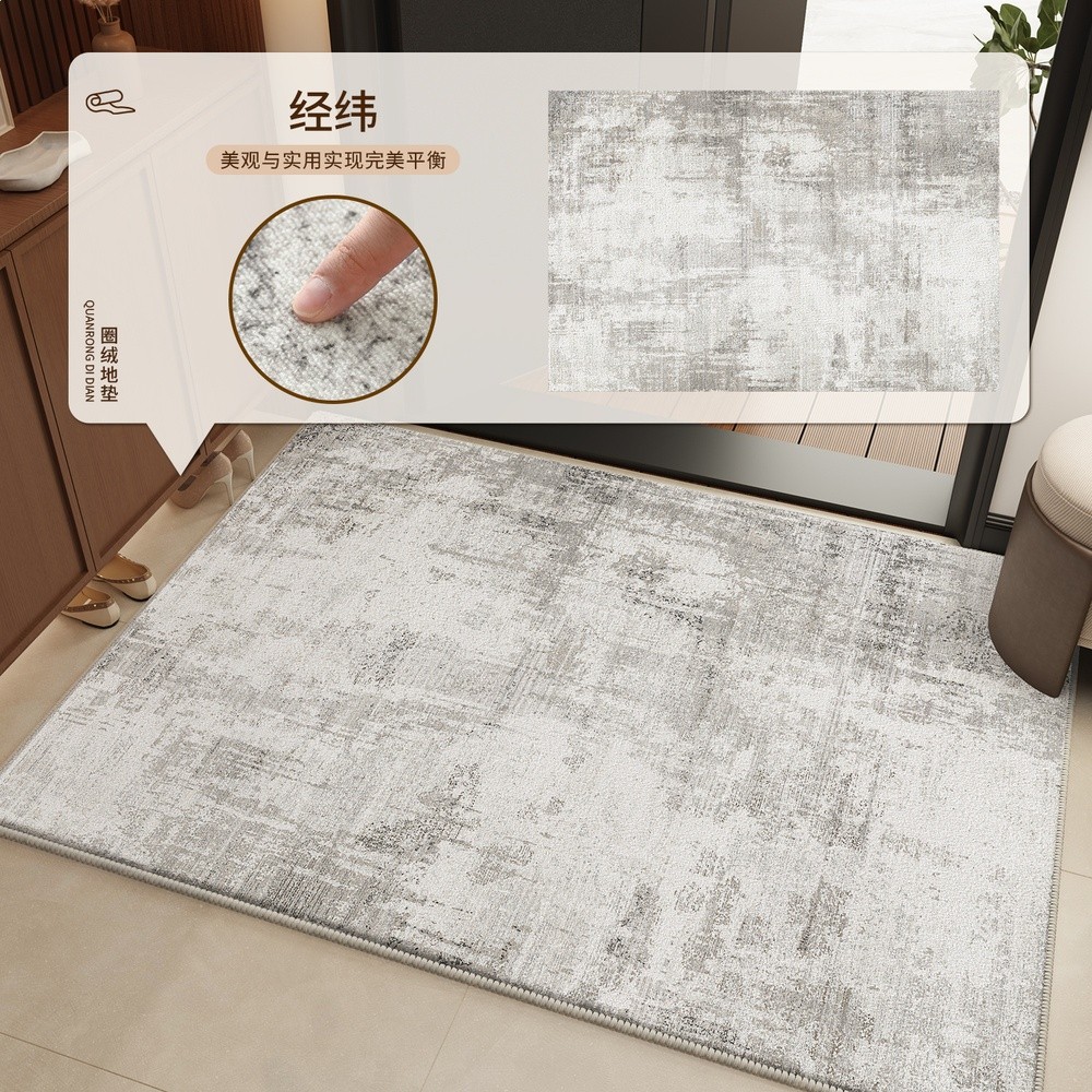 入戶門地墊高階感進門耐髒防滑腳墊耐髒家用門墊門口免洗玄關地毯-規格圖5