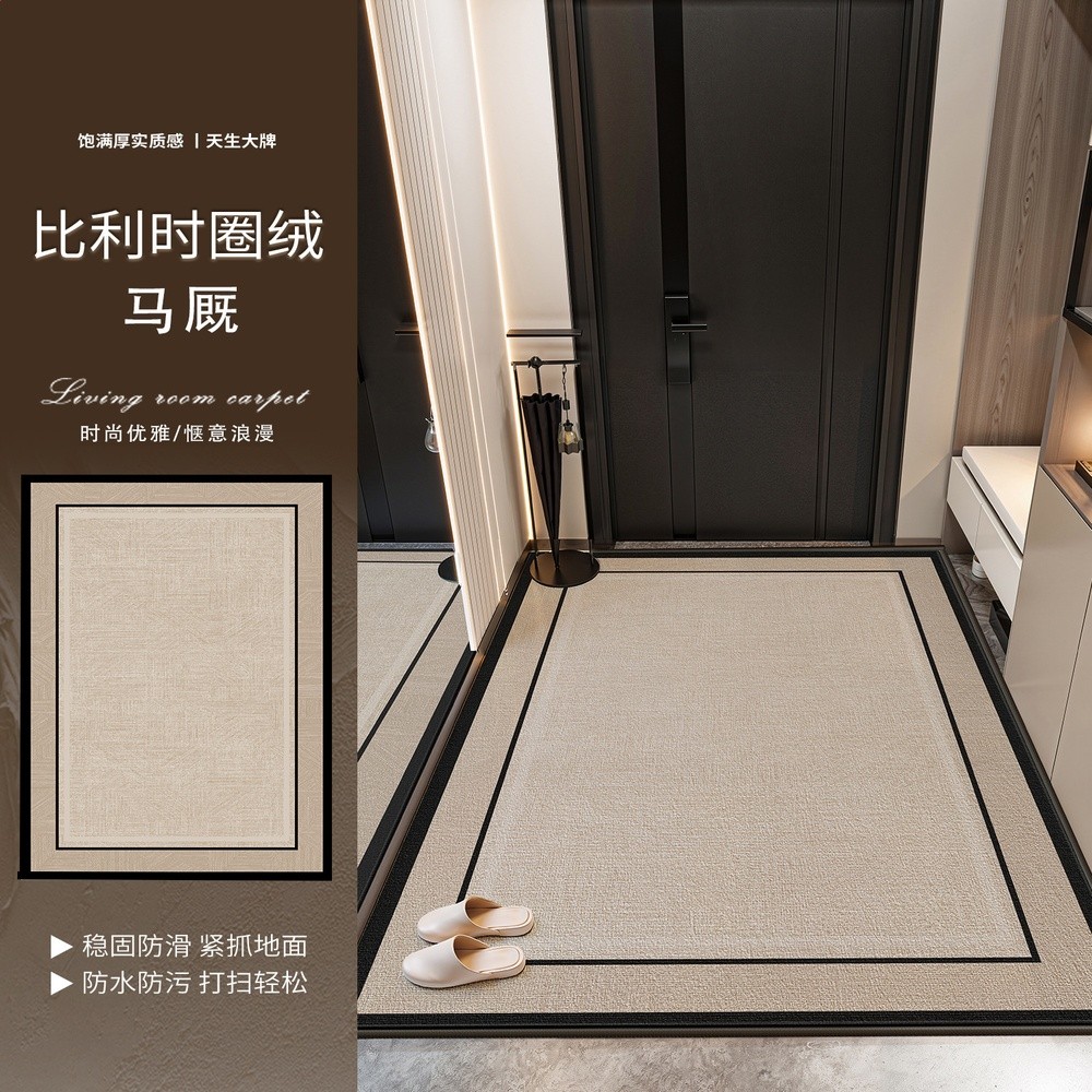 地墊入戶門進門地毯門口家用門墊防滑客廳高階入戶玄關腳墊易打理-規格圖5