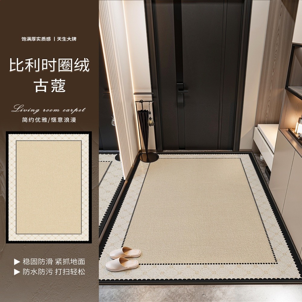 地墊入戶門進門地毯門口家用門墊防滑客廳高階入戶玄關腳墊易打理-規格圖5