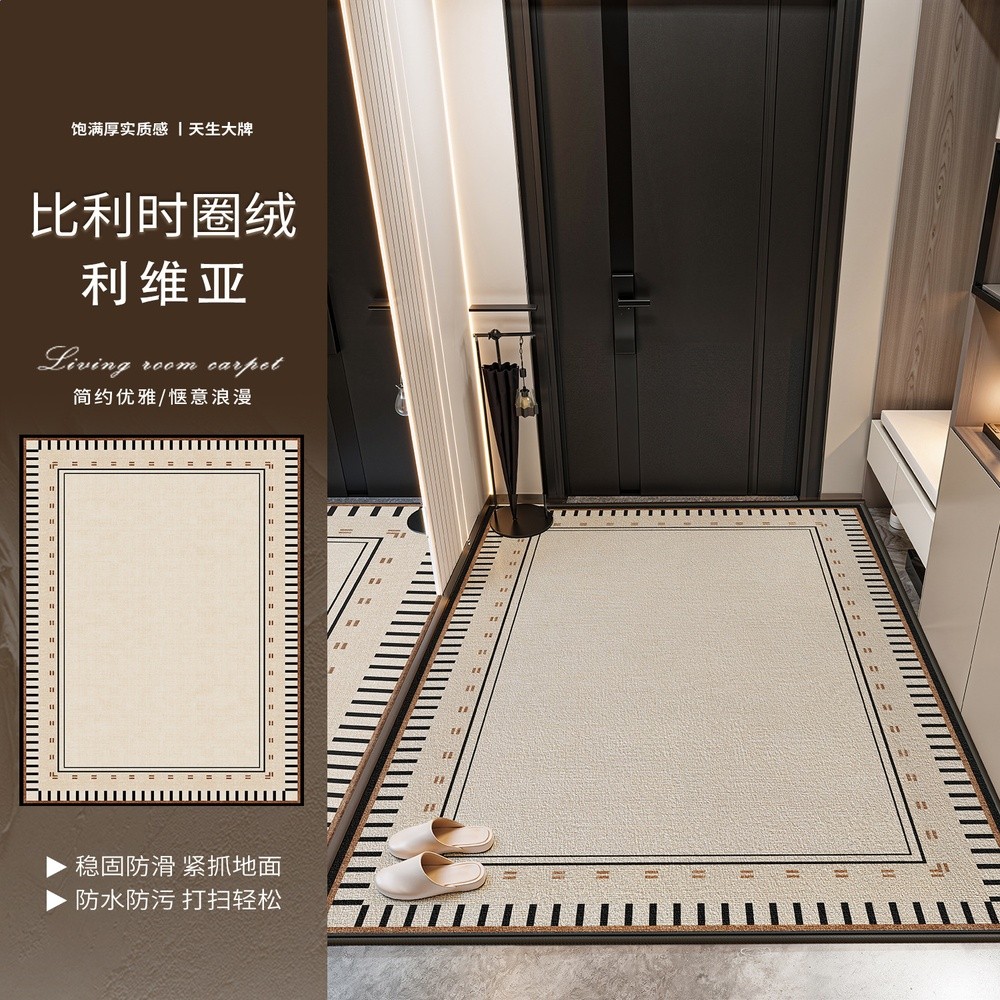 地墊入戶門進門地毯門口家用門墊防滑客廳高階入戶玄關腳墊易打理-規格圖5