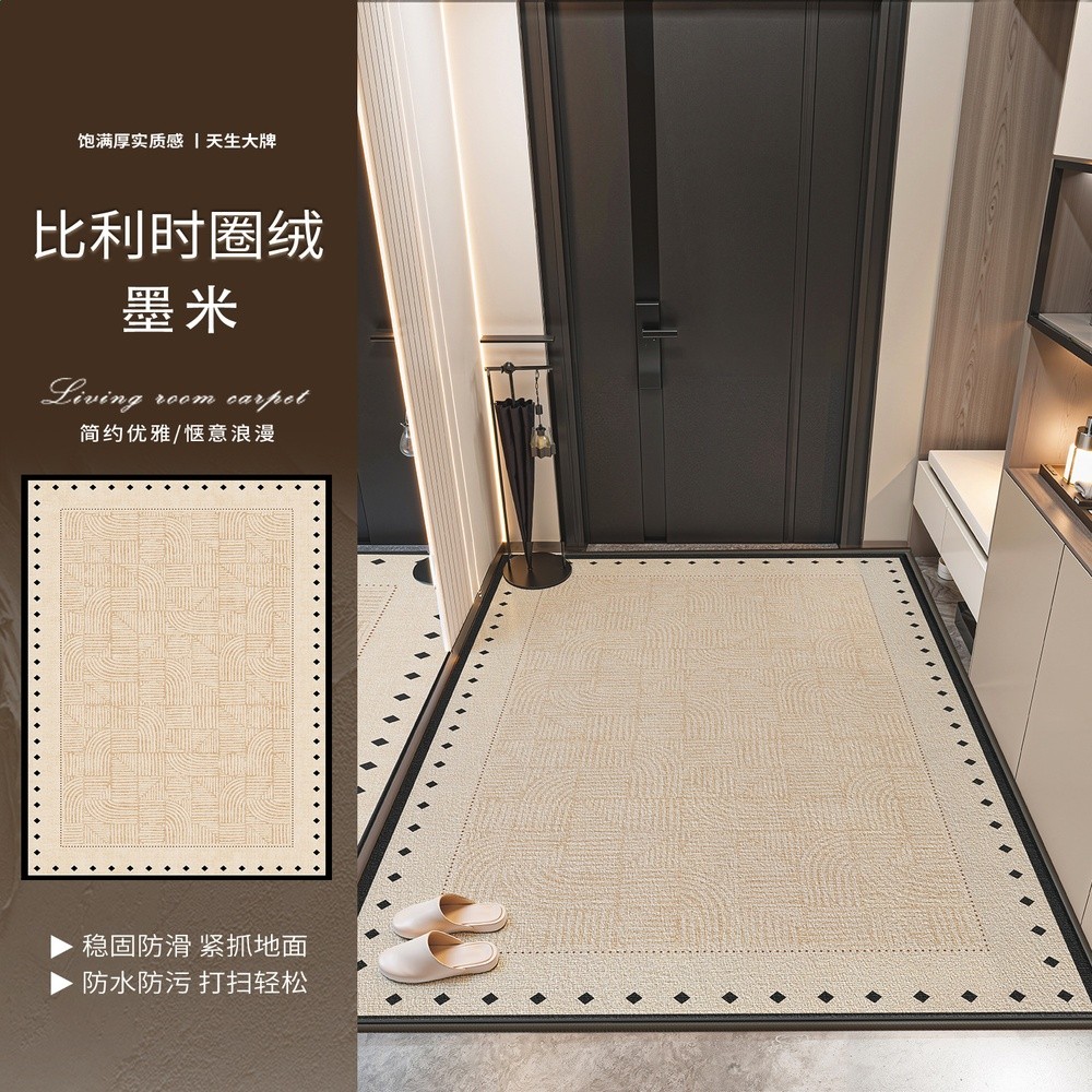 地墊入戶門進門地毯門口家用門墊防滑客廳高階入戶玄關腳墊易打理-規格圖5