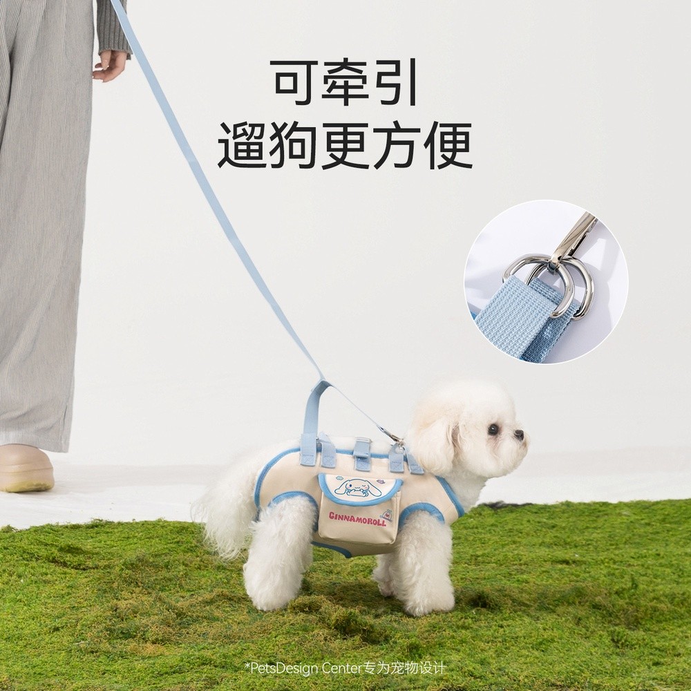狗狗揹包小型犬貓咪便攜可斜跨手提包單肩包寵物外出包寵物遛狗包-細節圖3