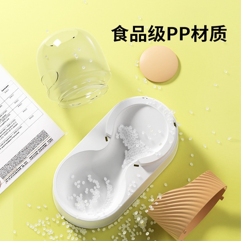 跨境貓咪飲水器自動餵食器飲水貓喝水器狗狗貓碗狗碗組合寵物用品-細節圖3