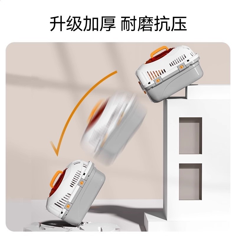 國航版寵物航空箱貓咪狗狗車載籠便攜外出狗籠太空箱託運箱狗籠子-細節圖2