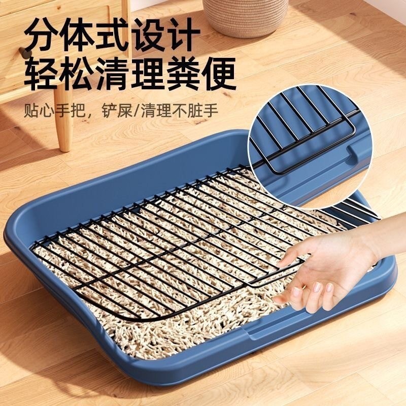寵物用品中大小型犬專用定點上廁所神器防踩屎尿狗尿盆超大狗廁所-細節圖2