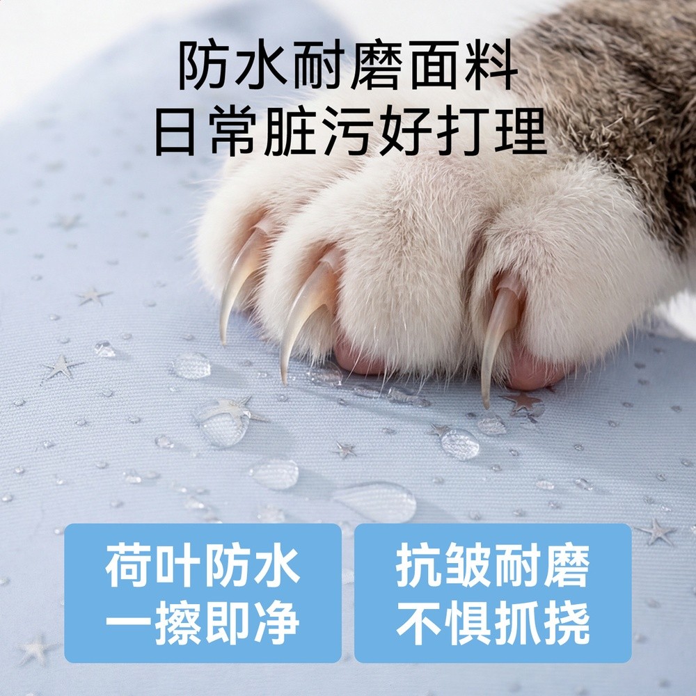 寵物便攜包純色星光貓寵輕奢出行包大空間肩帶可調節斜挎貓包狗包-細節圖4