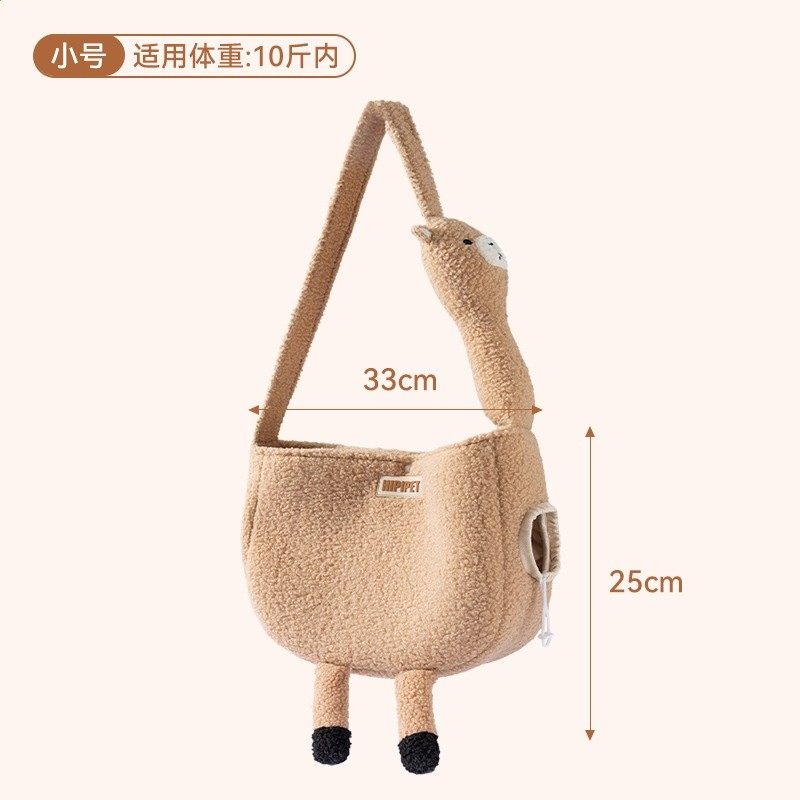 貓包萌趣造型貓咪外出包便攜貓揹包秋冬出行保暖單肩包狗狗寵物包-規格圖5