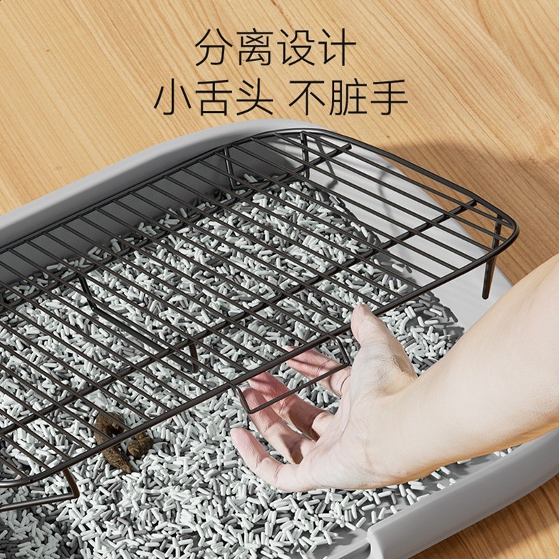 狗廁所中小型犬防踩屎防吃屎泰迪上廁所屎盆狗狗平板鐵網寵物用品-細節圖3