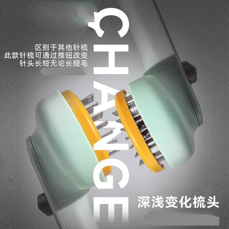 寵物梳子清理梳毛刷毛去浮毛貓梳子擼貓比熊脫毛狗梳子貓咪專用梳-細節圖4