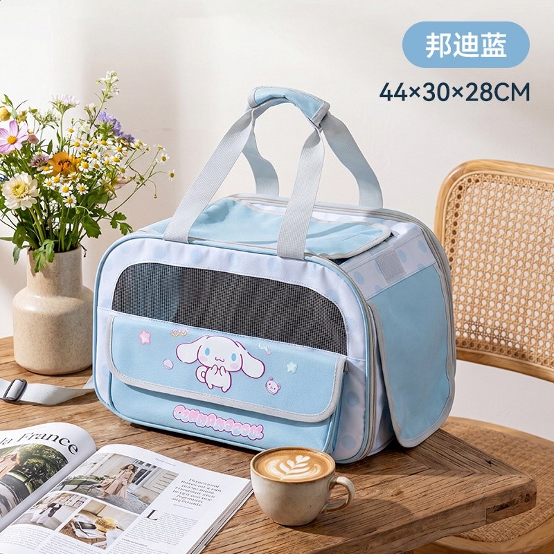 高顏值聯名款太空艙寵物包防潑水透氣網大容量外出便攜貓咪狗狗包-規格圖5