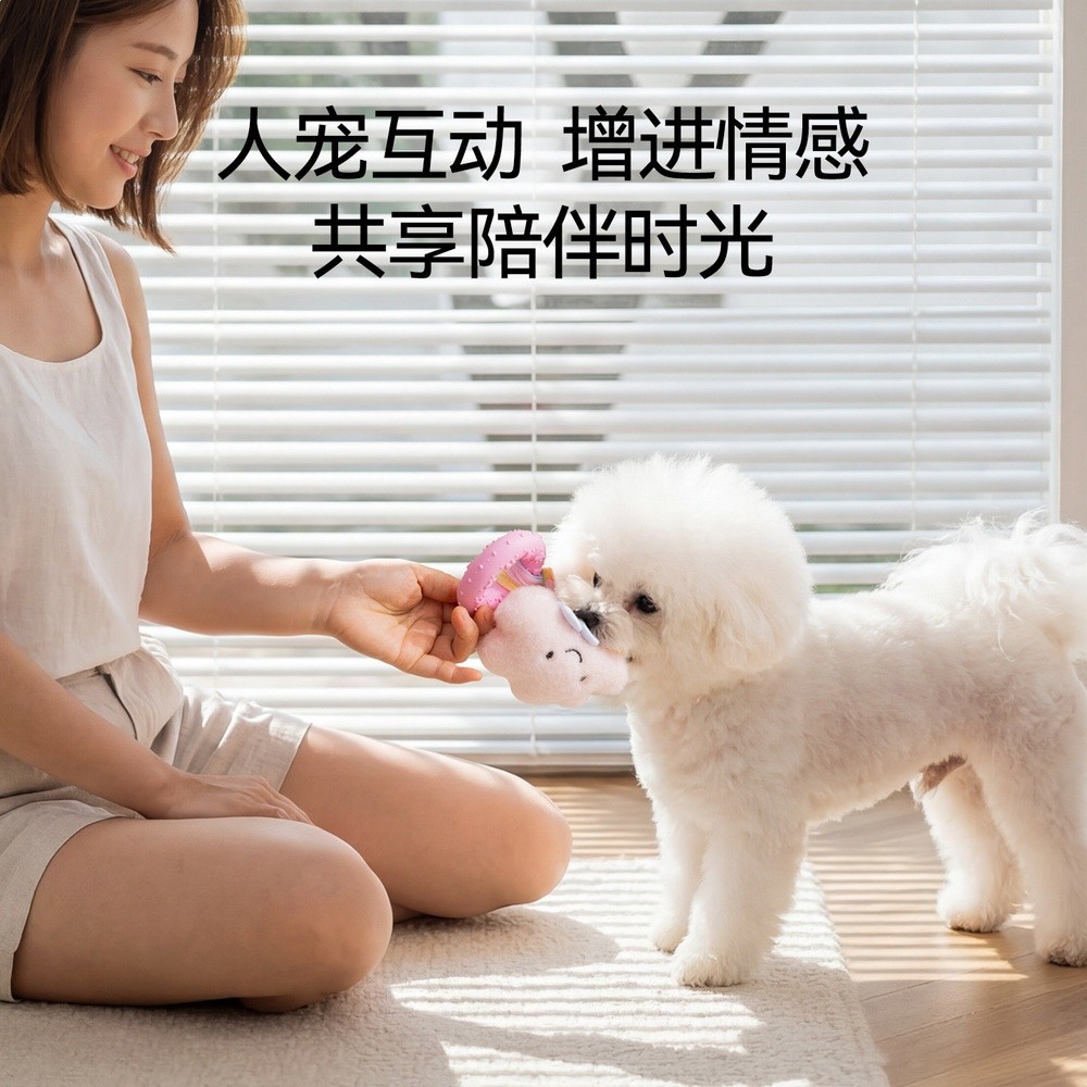 寵物狗狗咬咬圈磨牙發聲玩具耐咬耐抓小型犬互動訓練狗玩具貓玩具-細節圖4