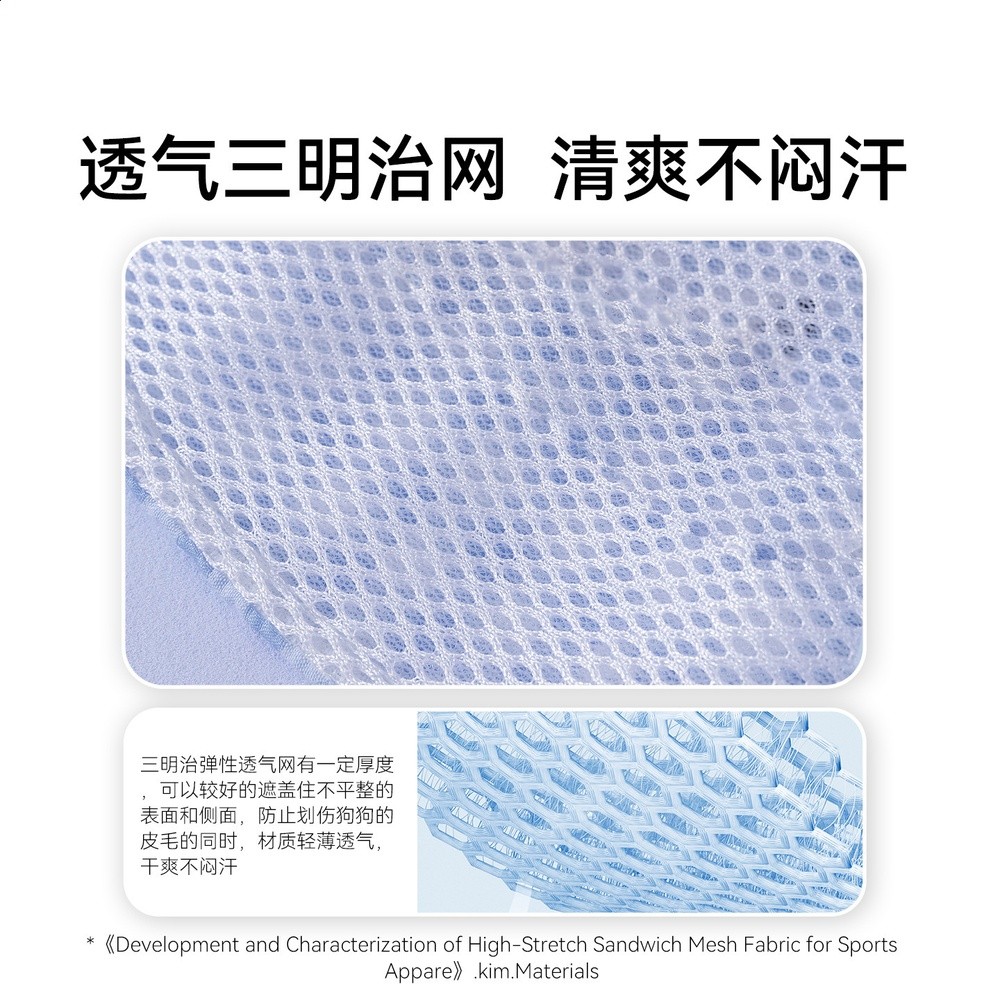 狗狗牽引繩帽子口水巾胸揹帶四季通用外出遛狗繩防掙脫寵物胸揹帶-細節圖3