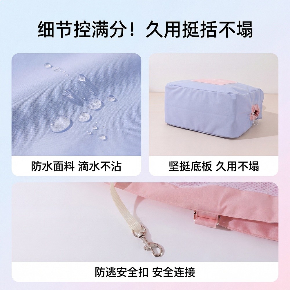 寵物外出包多巴胺立體玩偶托特貓包小型犬外出便攜單肩包可調貓包-細節圖4