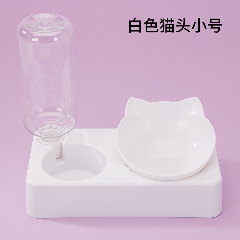純白貓頭碗小號