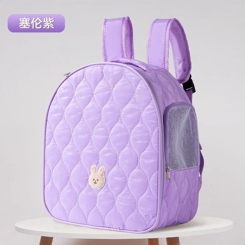 寵物雙肩包ins風棉感保暖狗包超大空間外出便捷貓包透氣狗狗揹包-規格圖5
