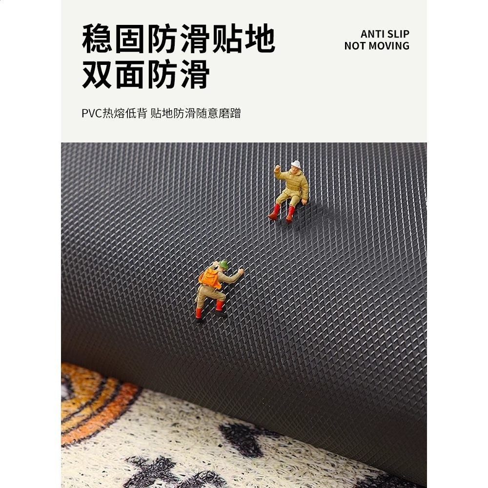 入戶門地墊門口腳墊進門絲圈門墊門外喬遷紅色入門內地毯-細節圖4