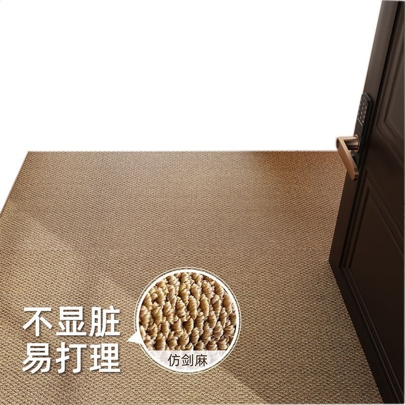 防貓抓地墊入戶門墊玄關門外防滑腳墊高階簡約進門口地毯隨意裁剪-細節圖5